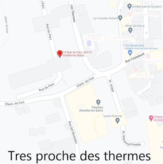 Charmant Logement Entre Mer Et Montagne Ideal Pour Cure Thermale Amélie-les-Bains-Palalda Eksteriør billede